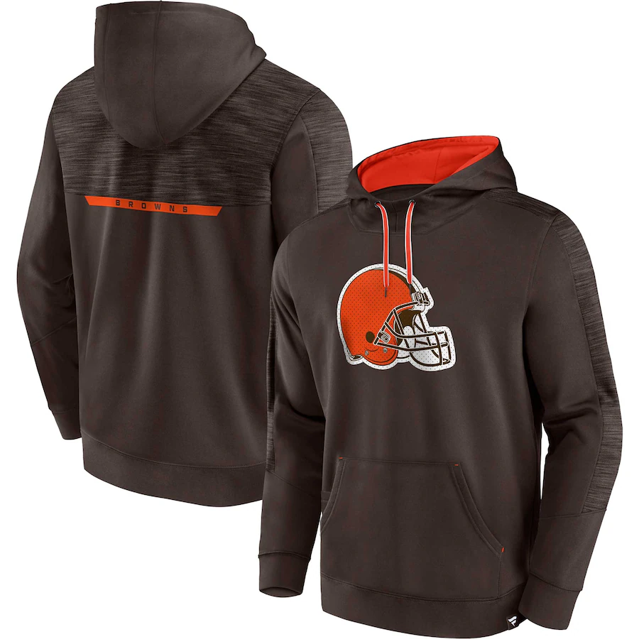 Men 2023 NFL Cleveland Browns brown Sweater->ncaa teams->NCAA Jersey